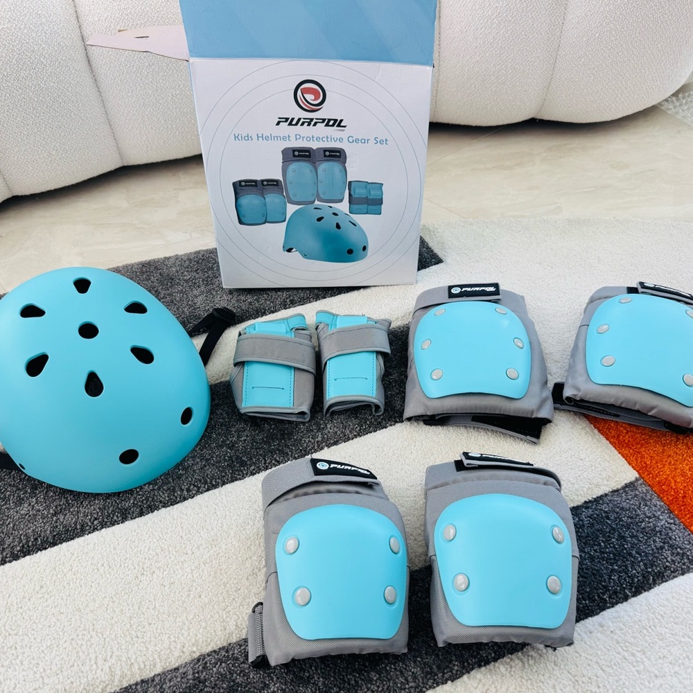 Purpol Kids Helmet Protective Gear Set. 
Brand new
